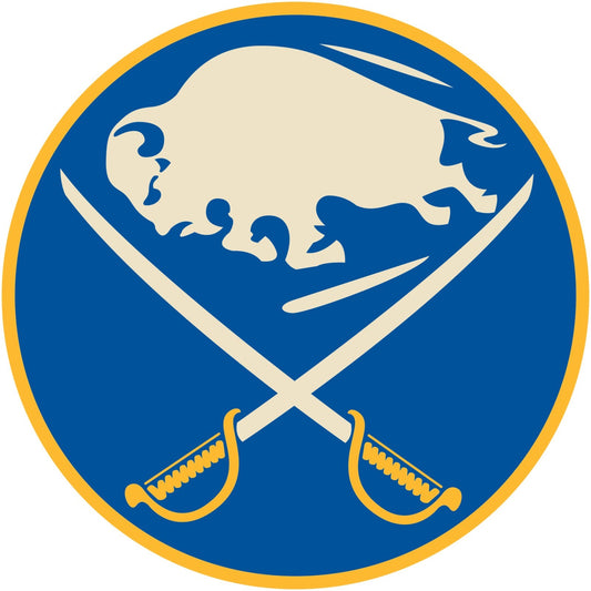 Buffalo Sabres Logo - Die Cut Laminated Vinyl Sticker Decal NHL car window