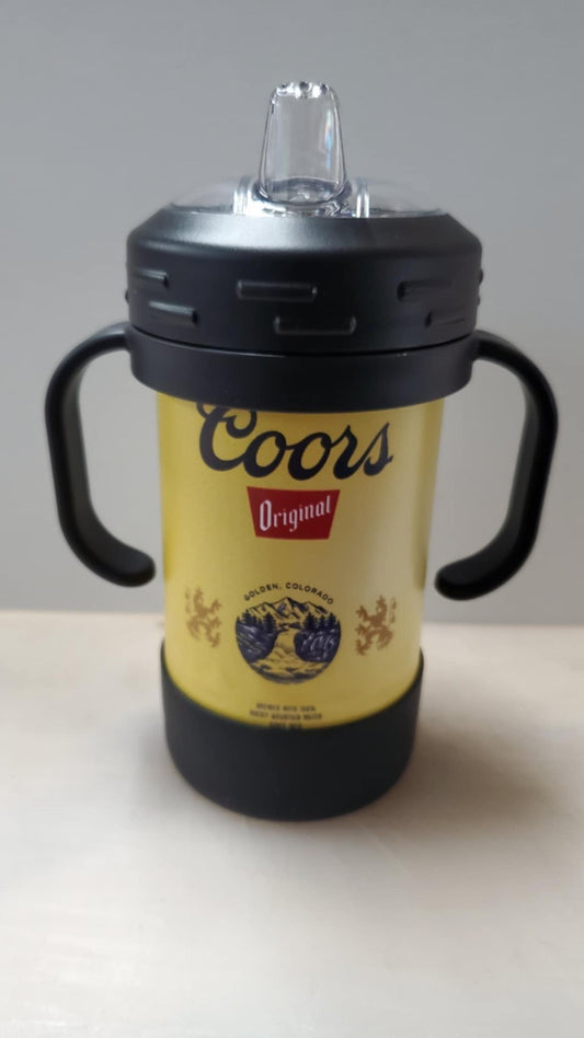 Adult Themed UV Printed 10oz Insulated Sippy Cup Beer Coors Original funny gift