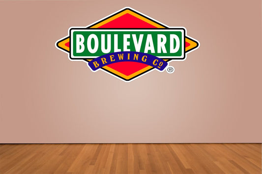 Boulevard Brewing Co. Beer Logo Indoor Wall Vinyl Decal Sticker 5" - 52"
