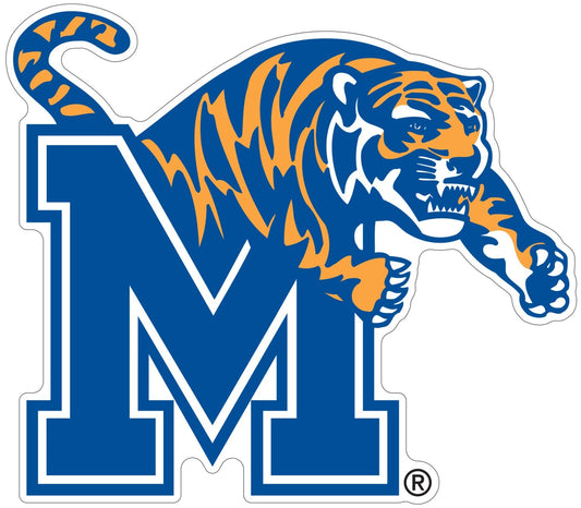 Memphis Tigers Vinyl Decal Sticker | Different Sizes - Outdoor Quality