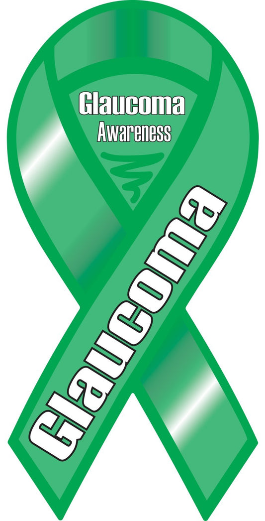 Glaucoma Awareness Prevention Ribbon Vinyl Decal Sticker Choose Size