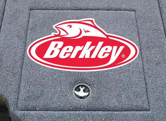 Berkley Professional Carpet Graphic Decal Sticker Fishing Bass Boats line reels