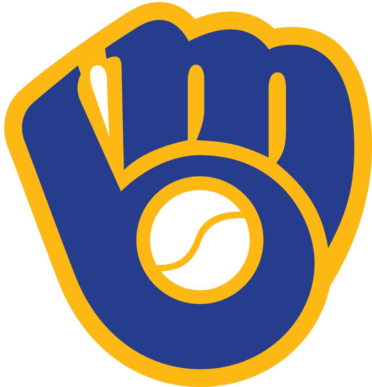 Milwaukee Brewers Emblem Logo Baseball Sticker Waterproof Vinyl Decal Car