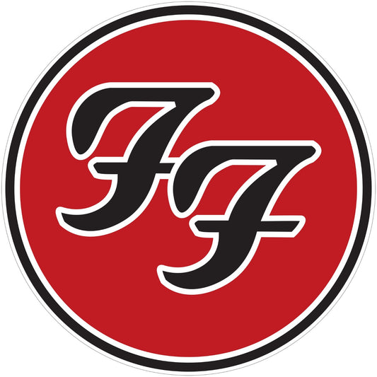 Foo Fighters Sticker Vinyl Decal Multiple Sizes window door helmet wall
