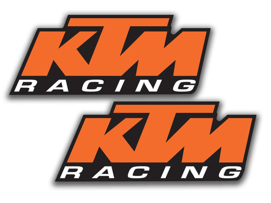 KTM Racing Sticker Vinyl Decal |Sizes!! truck helmet welder window door