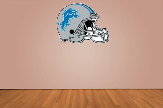 Detroit Lions Indoor Wall Vinyl Decal Sticker 5" - 52"