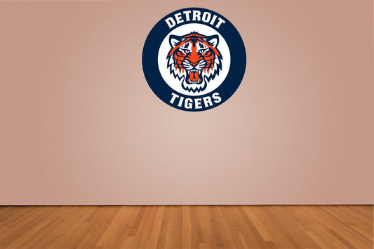 Detroit Tigers Indoor Wall Vinyl Decal Sticker 5" - 52"