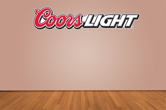 Coors Light Logo Indoor Wall Vinyl Decal Sticker 5" - 52"