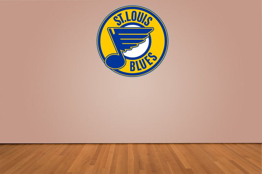 St. Louis Blues Indoor Wall Vinyl Decal Sticker 5" - 52"