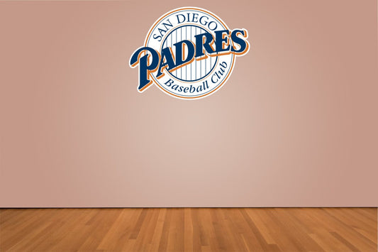 San Diego Padres Indoor Wall Vinyl Decal Sticker 5" - 52"