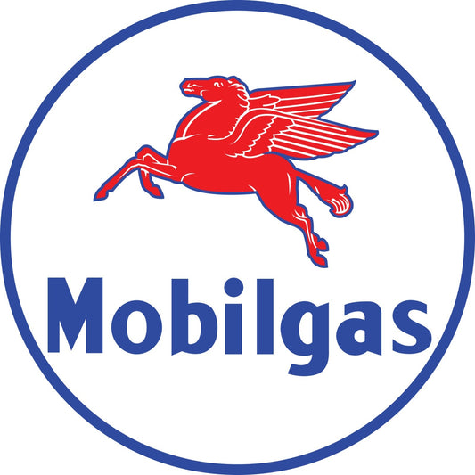 Mobilgas Racing Motor Sticker Vinyl Decal | Choose Size mobil 1 oil gas