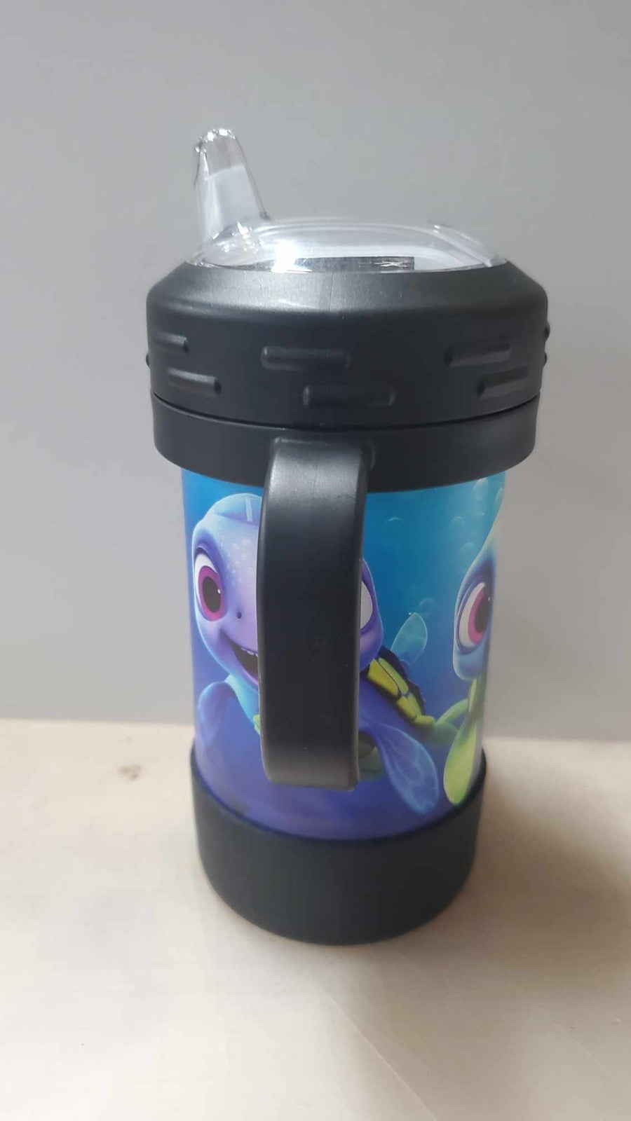 Sea Turtles Themed Kids 10 oz Insulated Sippy Cup Cute With Removable Handles