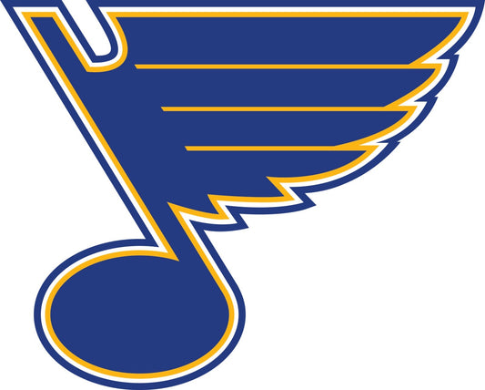 St. Louis Blues Logo - Die Cut Laminated Vinyl Sticker Decal NHL car window