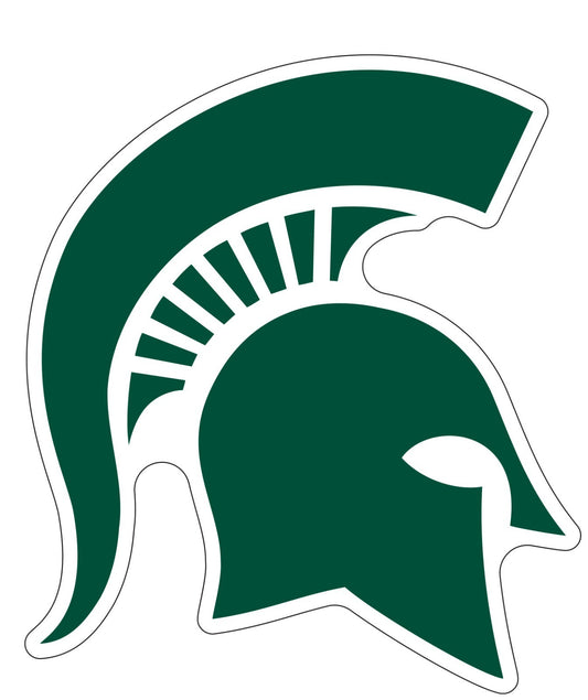 Michigan State Spartans - Die Cut Laminated Vinyl Sticker All Weather Safe 2"-15