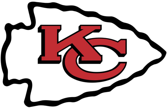 Kansas City Chiefs Logo - Die Cut Laminated Vinyl Sticker Decal NFL car window