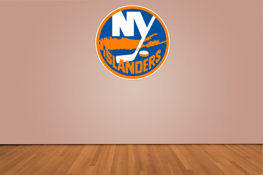 New York Islanders Indoor Wall Vinyl Decal Sticker 5" - 52"