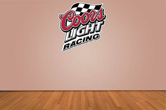Coors Light Racing Logo Indoor Wall Vinyl Decal Sticker 5" - 52"