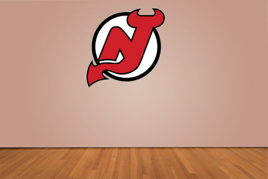 New Jersey Devils Indoor Wall Vinyl Decal Sticker 5" - 52"