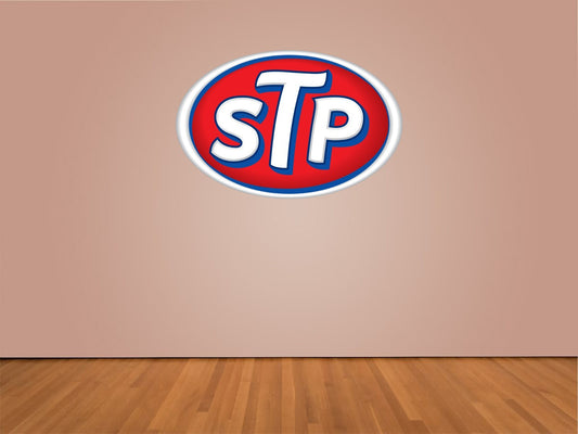 STP Motor Oil Company Indoor Wall Vinyl Decal Sticker 5"-52"
