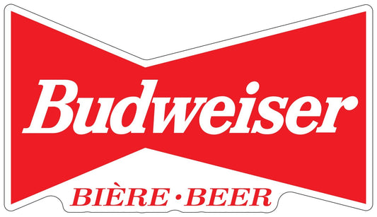 Budweiser Beer Sticker Vinyl Decal | Different Sizes - Outdoor