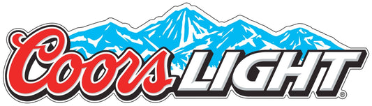 Coors Light Mountains Beer Logo Sticker Vinyl Decal | Different Sizes - Outdoor