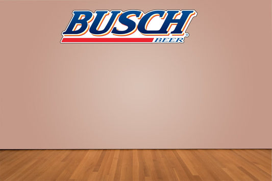 Busch Beer Logo Indoor Wall Vinyl Decal Sticker 5" - 52"