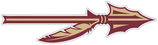 Florida Seminoles Spear Vinyl Decal Sticker | Different Sizes - Outdoor Quality