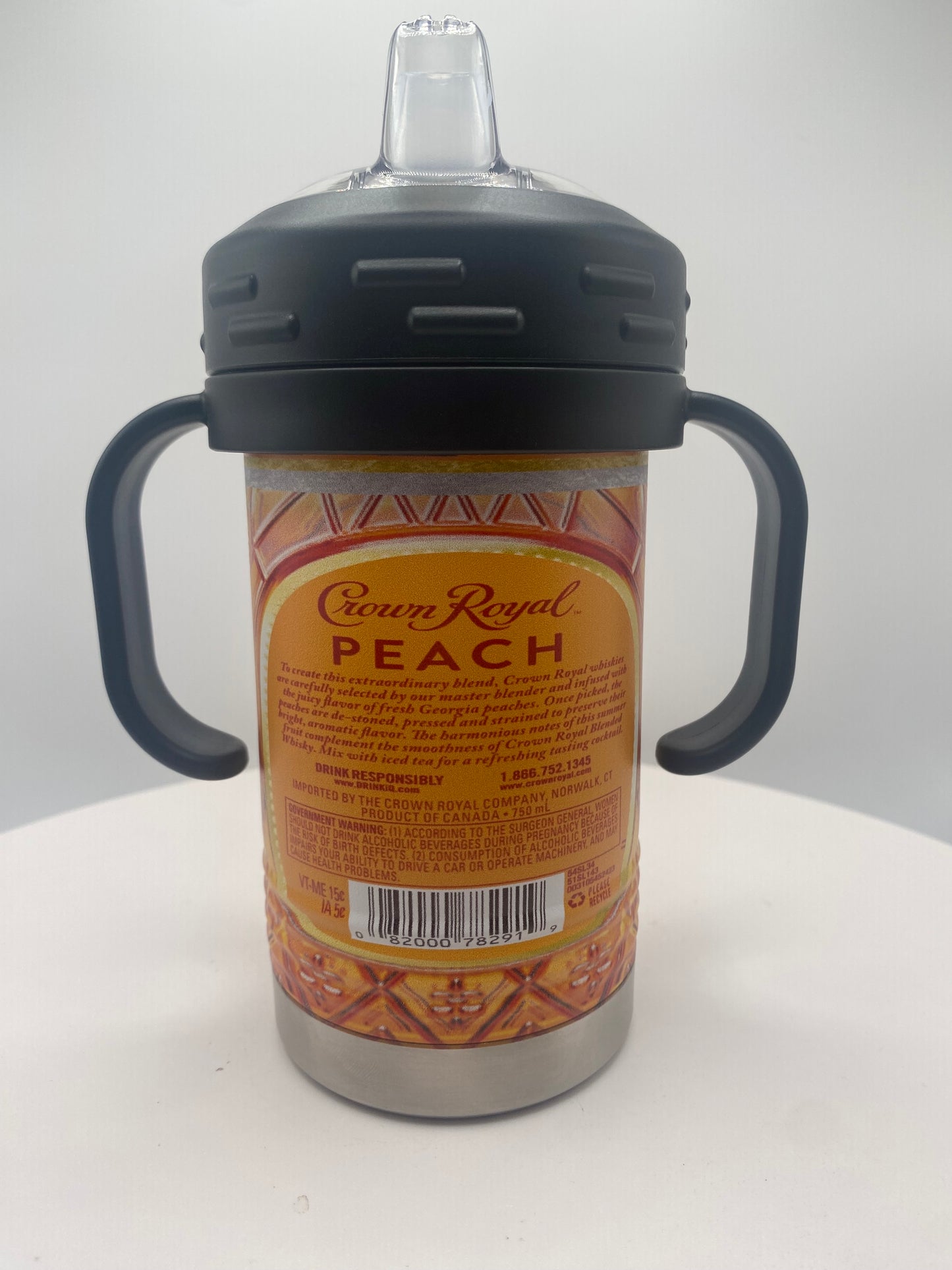 Peach Crown - Sippy Cup