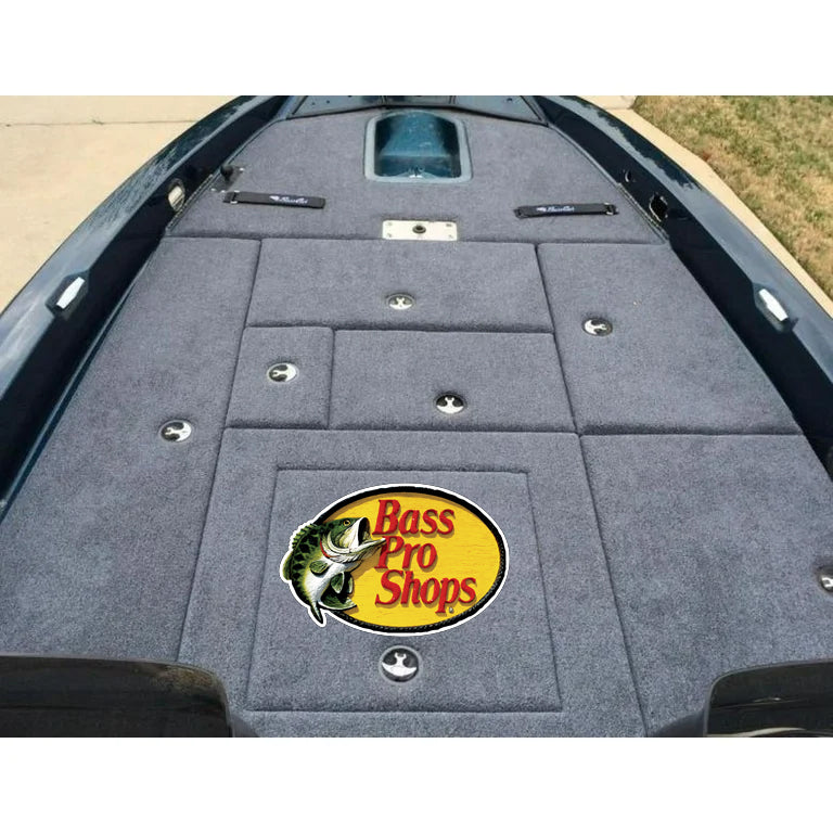 Bass Pro Shops Professional Carpet Graphic Decal Sticker for Fishing Bass Boats