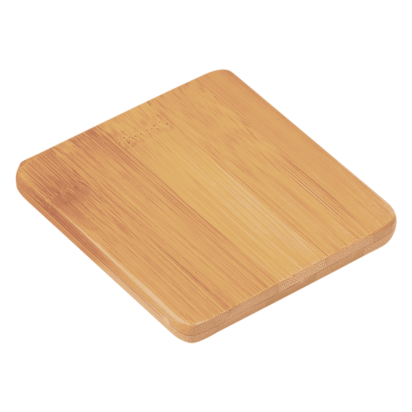 Square Bamboo Coaster - 3 1/2" x 3 1/2"