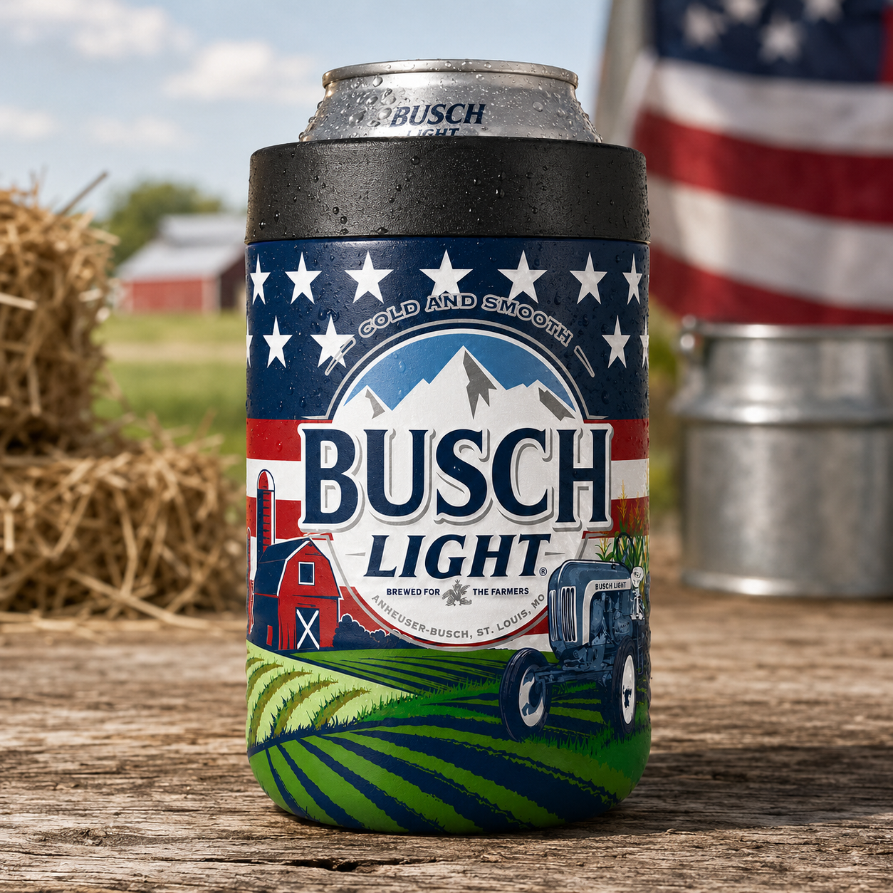 Busch Light - Farmers 2026 - Beverage Can Holder