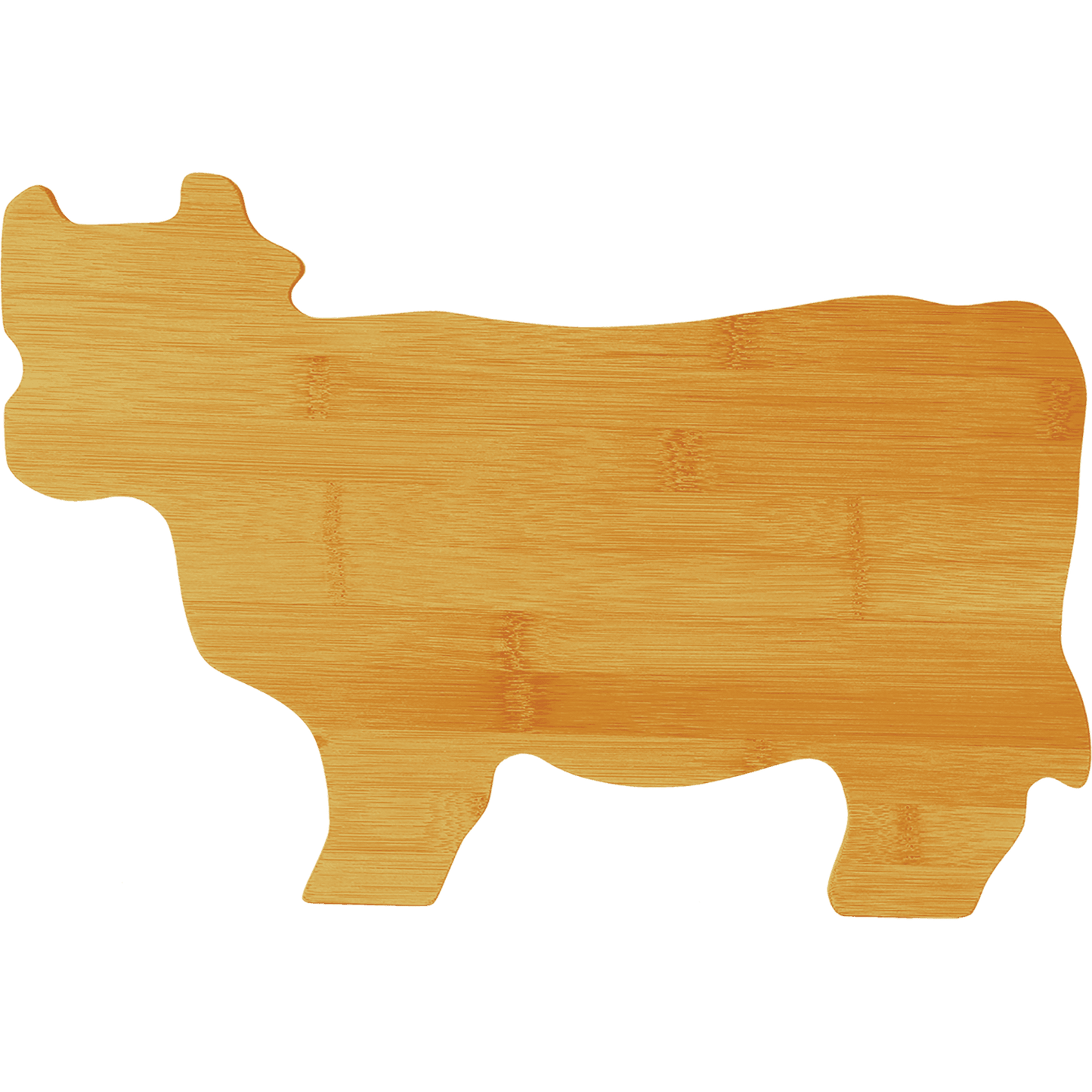 Bamboo Cow Shaped Cutting Board - 14 3/4" x 9 3/4"