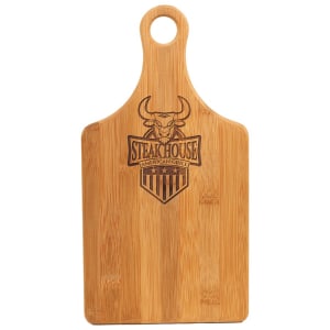 Bamboo Paddle Shape Cutting Board - 13 1/2" x 7"