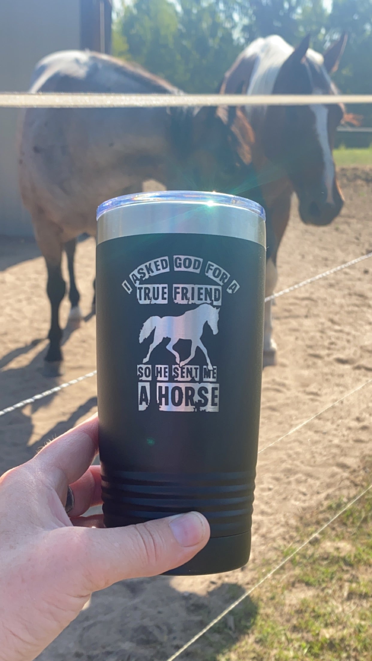 Horse - tumbler