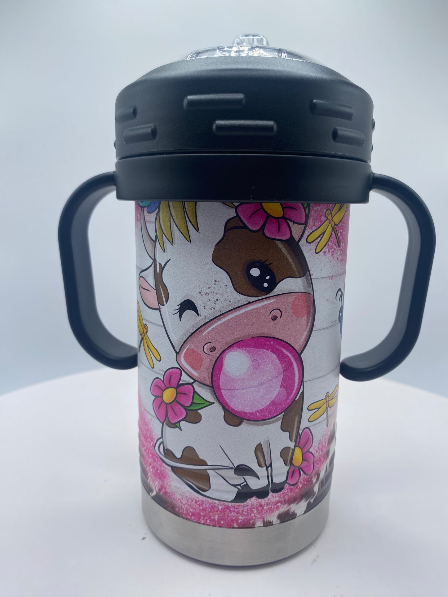 Cow - Sippy Cup - UV printed