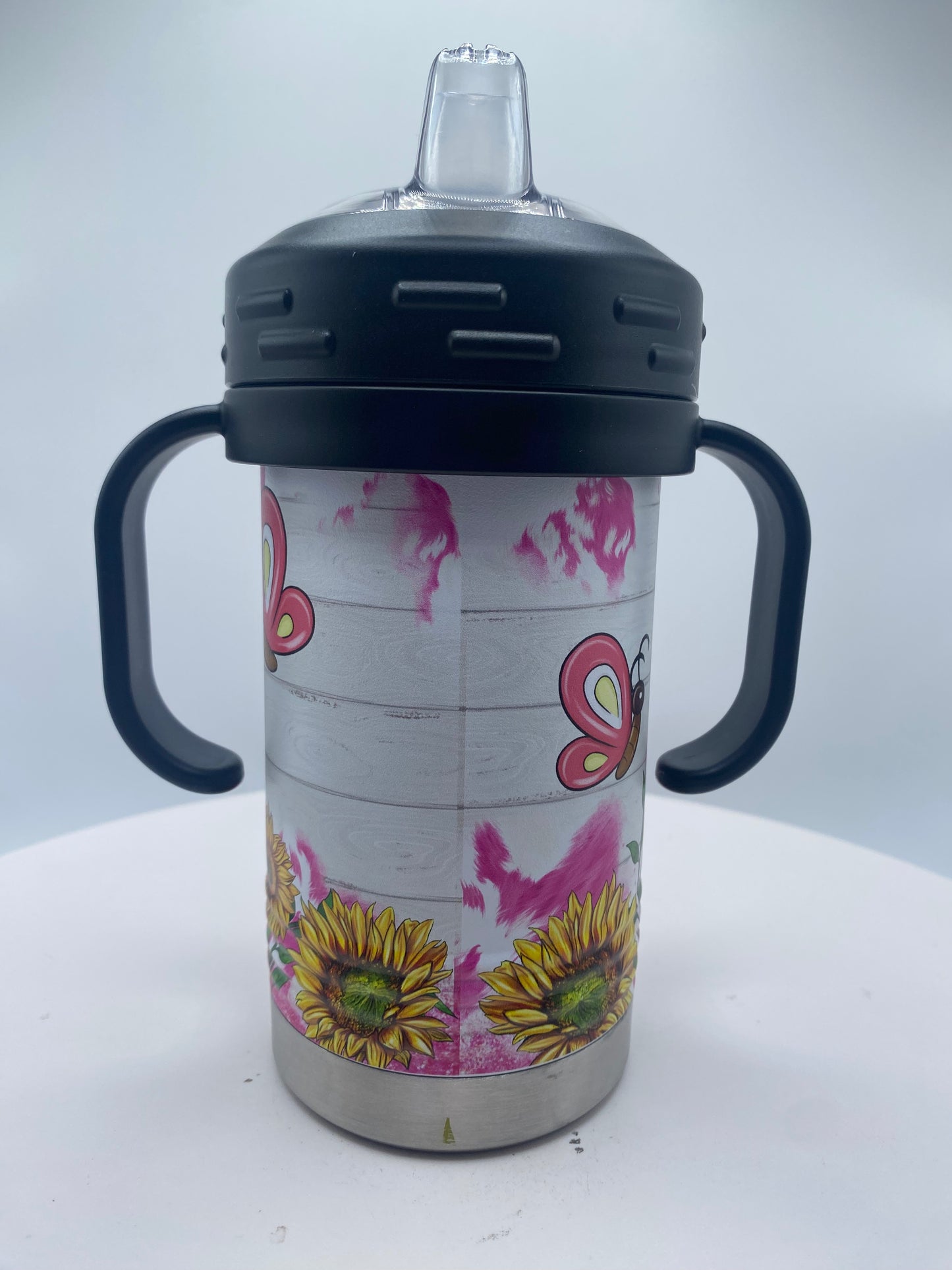 Pig - Sippy Cup - UV Printed