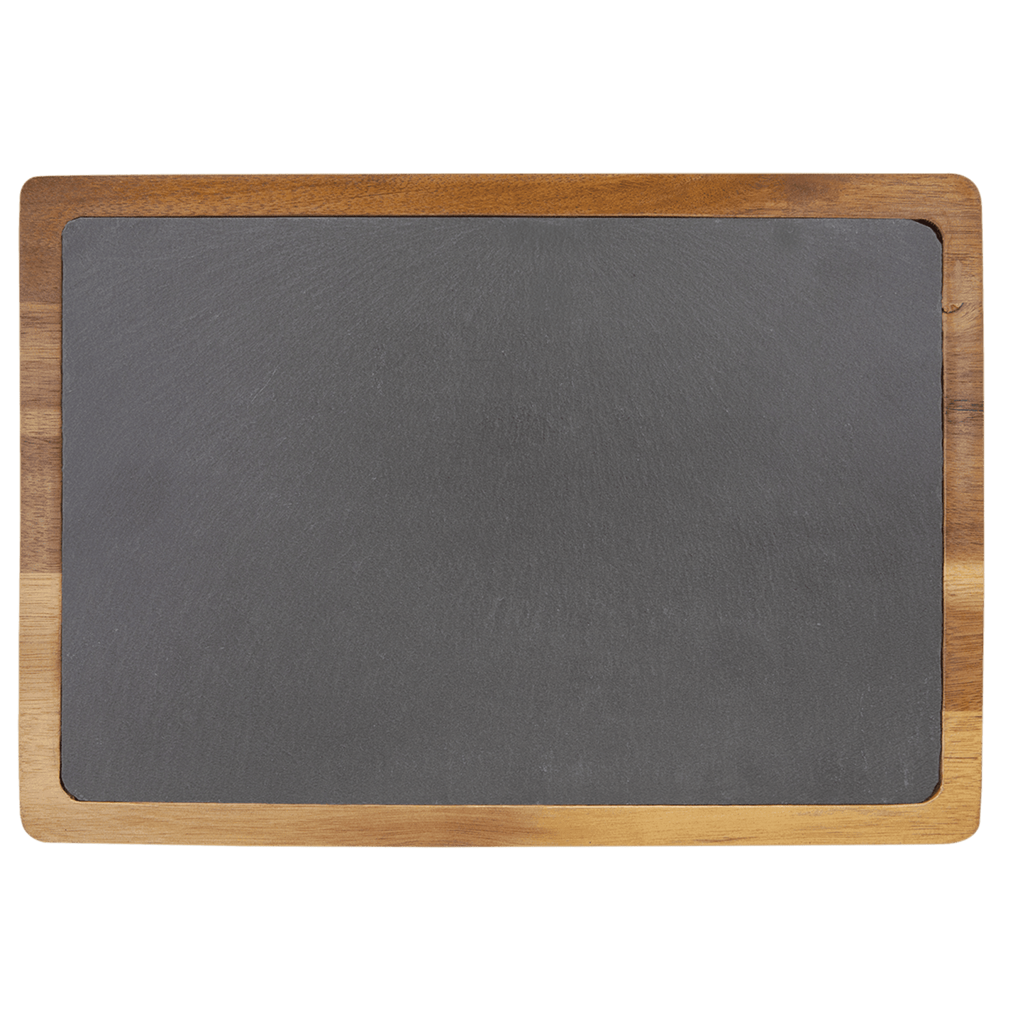 Acacia Wood/Slate Cutting Board - 13" x 9"