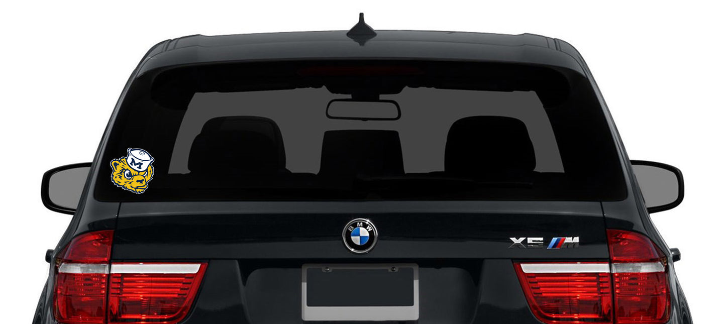 Michigan Wolverines College Vinyl Decal โ Waterproof Car & Laptop Sticker (Multiple Sizes)