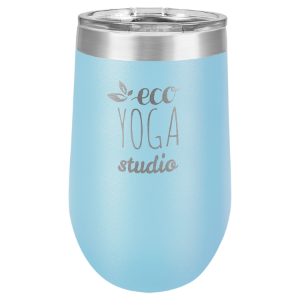 16 oz. Vacuum Insulated Stemless Polar Camel Tumbler w/Lid