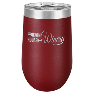 16 oz. Vacuum Insulated Stemless Polar Camel Tumbler w/Lid