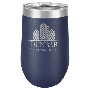 16 oz. Vacuum Insulated Stemless Polar Camel Tumbler w/Lid
