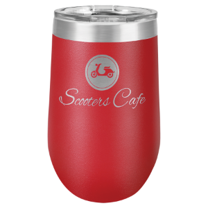 16 oz. Vacuum Insulated Stemless Polar Camel Tumbler w/Lid