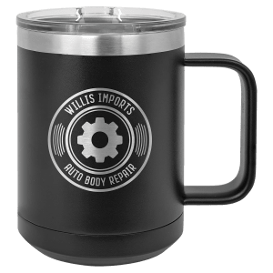 Mug with lid - 15 oz.