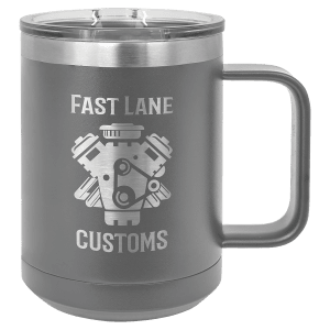 Mug with lid - 15 oz.
