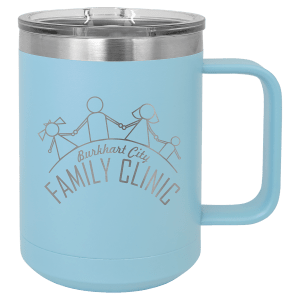 Mug with lid - 15 oz.
