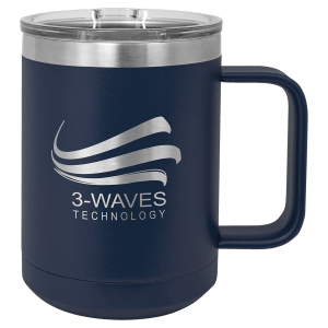 Mug with lid - 15 oz.