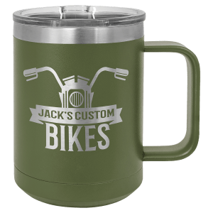 Mug with lid - 15 oz.
