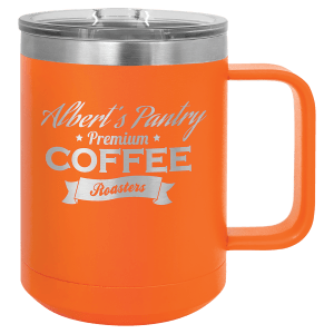 Mug with lid - 15 oz.