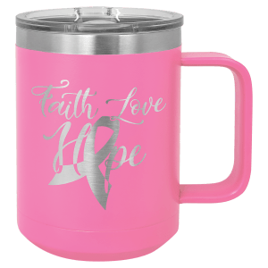 Mug with lid - 15 oz.