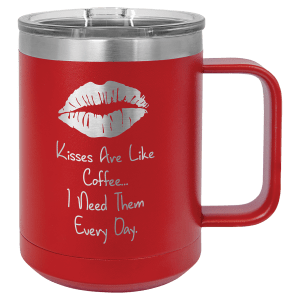 Mug with lid - 15 oz.